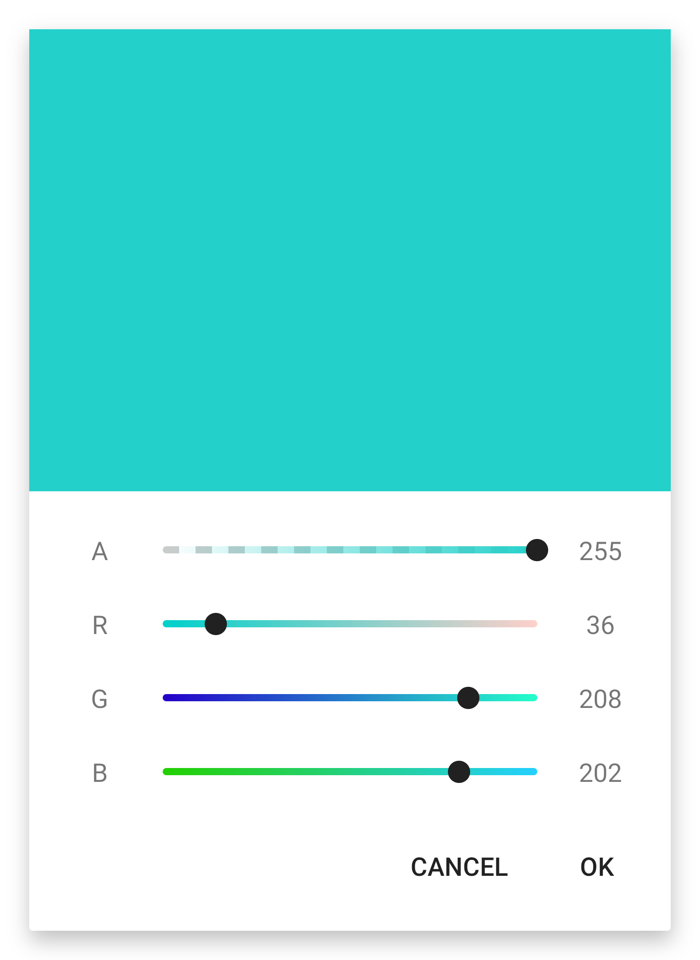Android color ui picker ulsddb