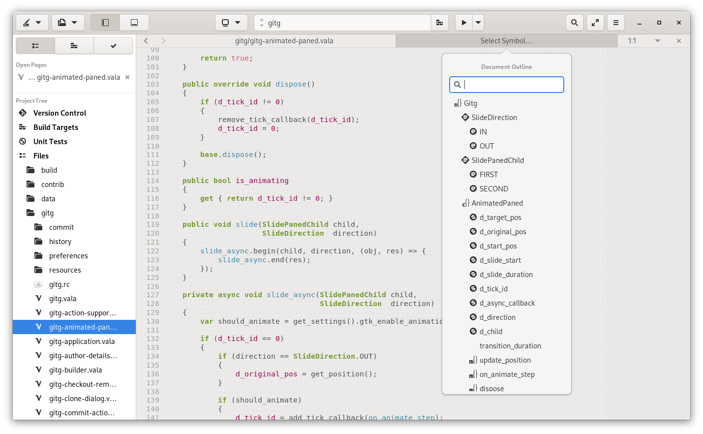 VLS with GNOME Builder
