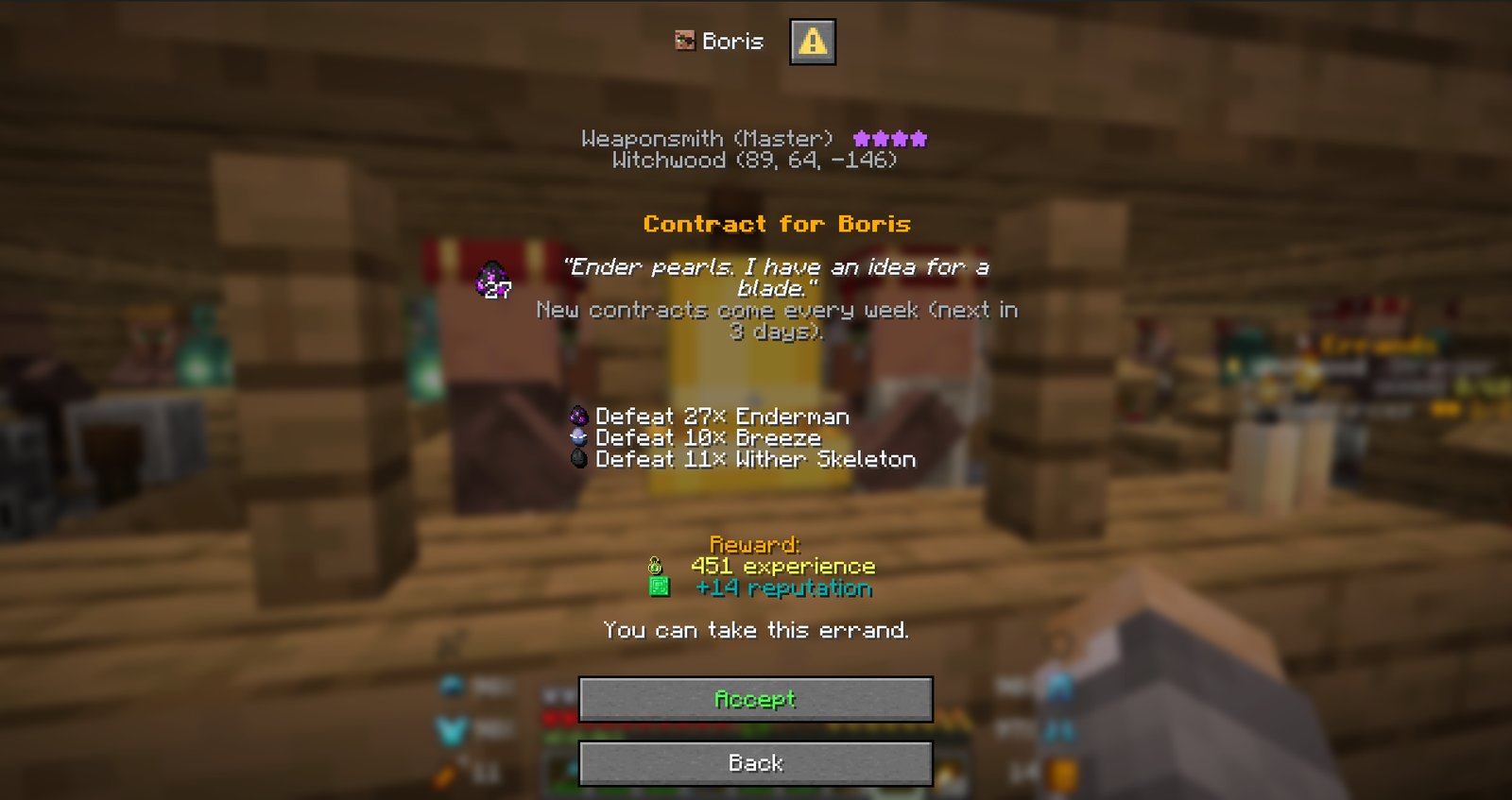 Weekly contracts are harder and pay more