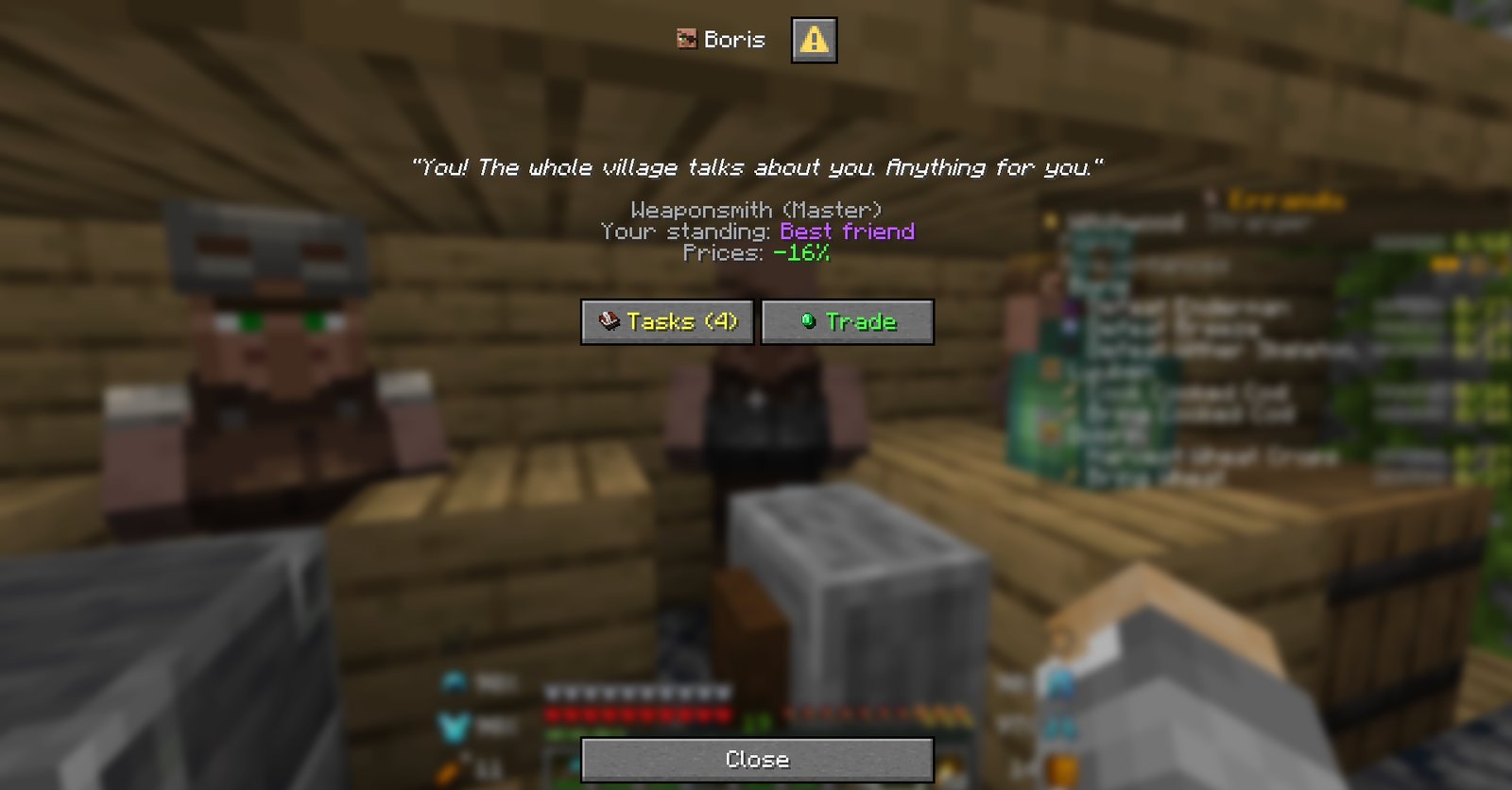 Boris knows you well. Warm words and 16% off.