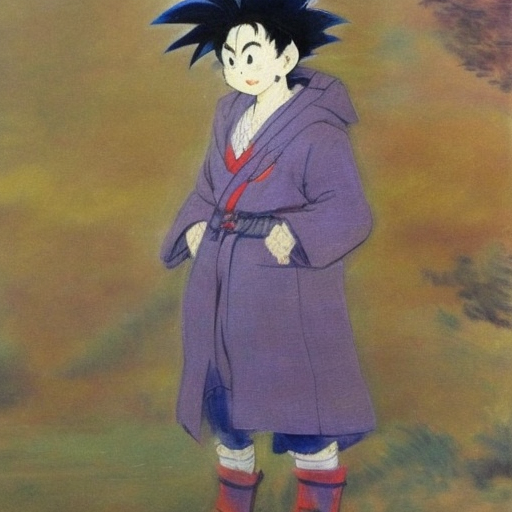 Impressionism Goku