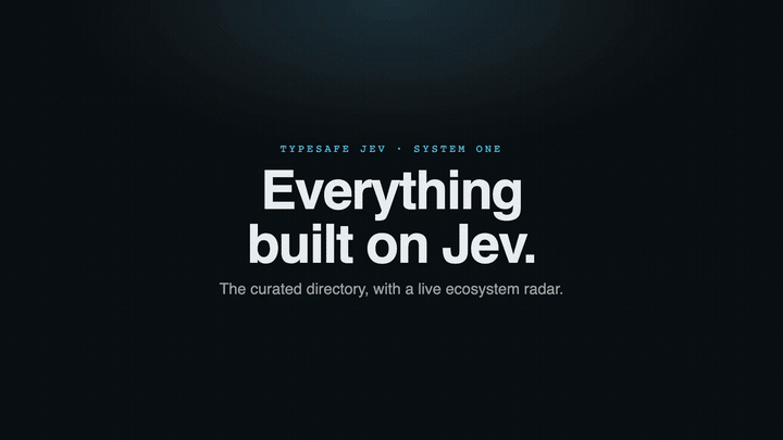 Screenshot of awesome-jev-typesafe