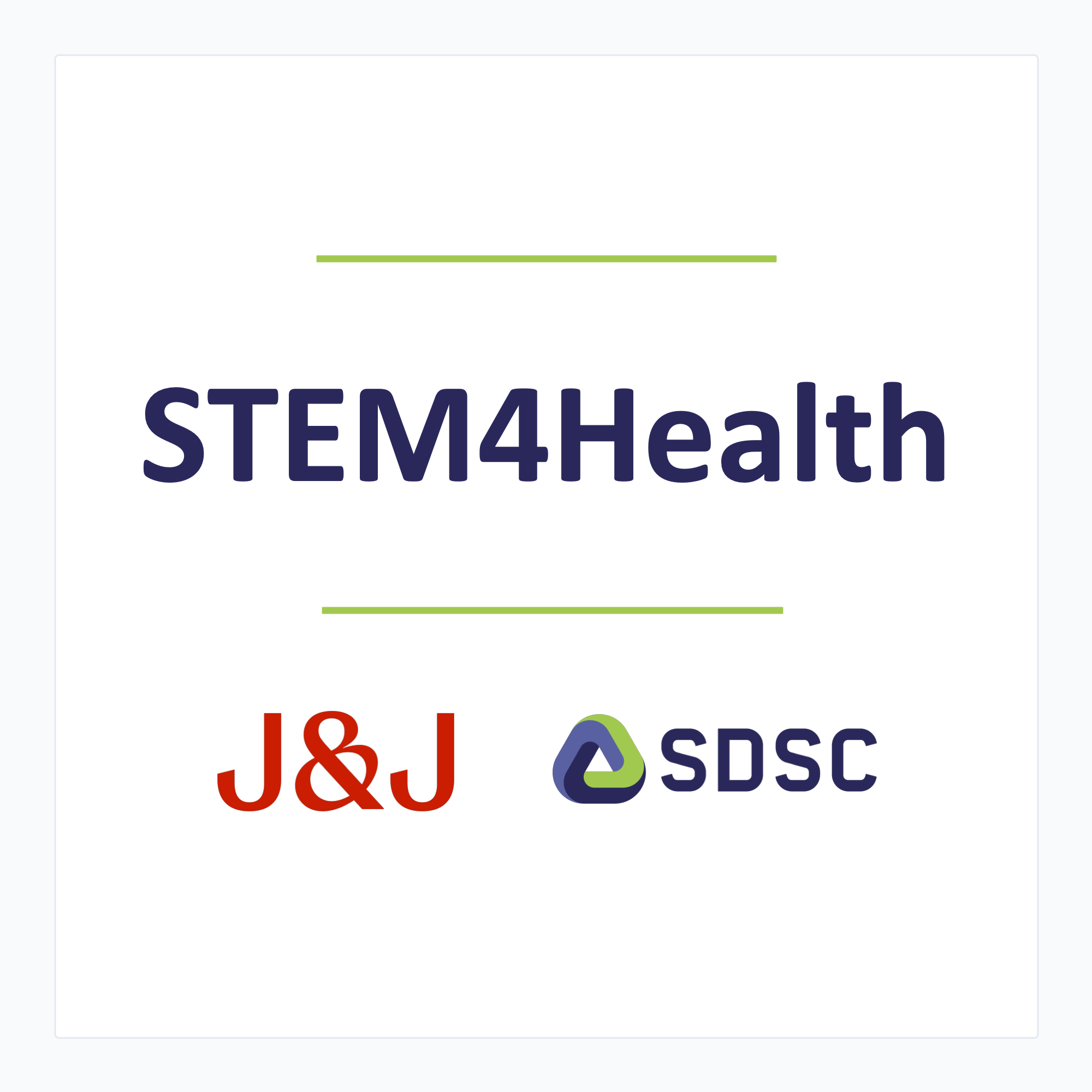 STEM4Health Hackathon - with Johnson & Johnson