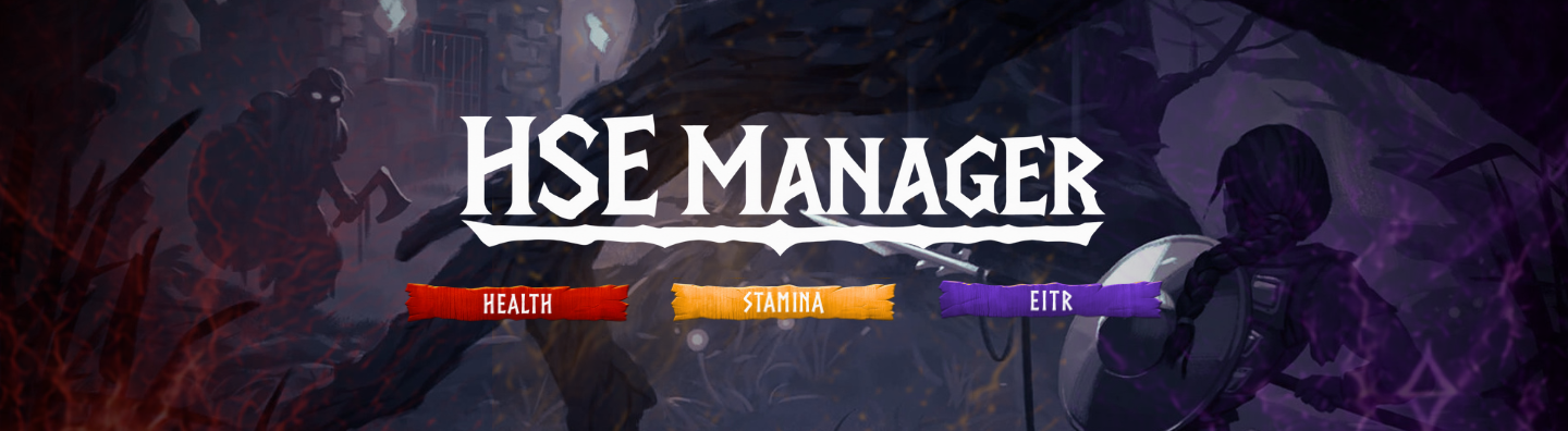 Health, Stamina and Eitr Manager for Valheim