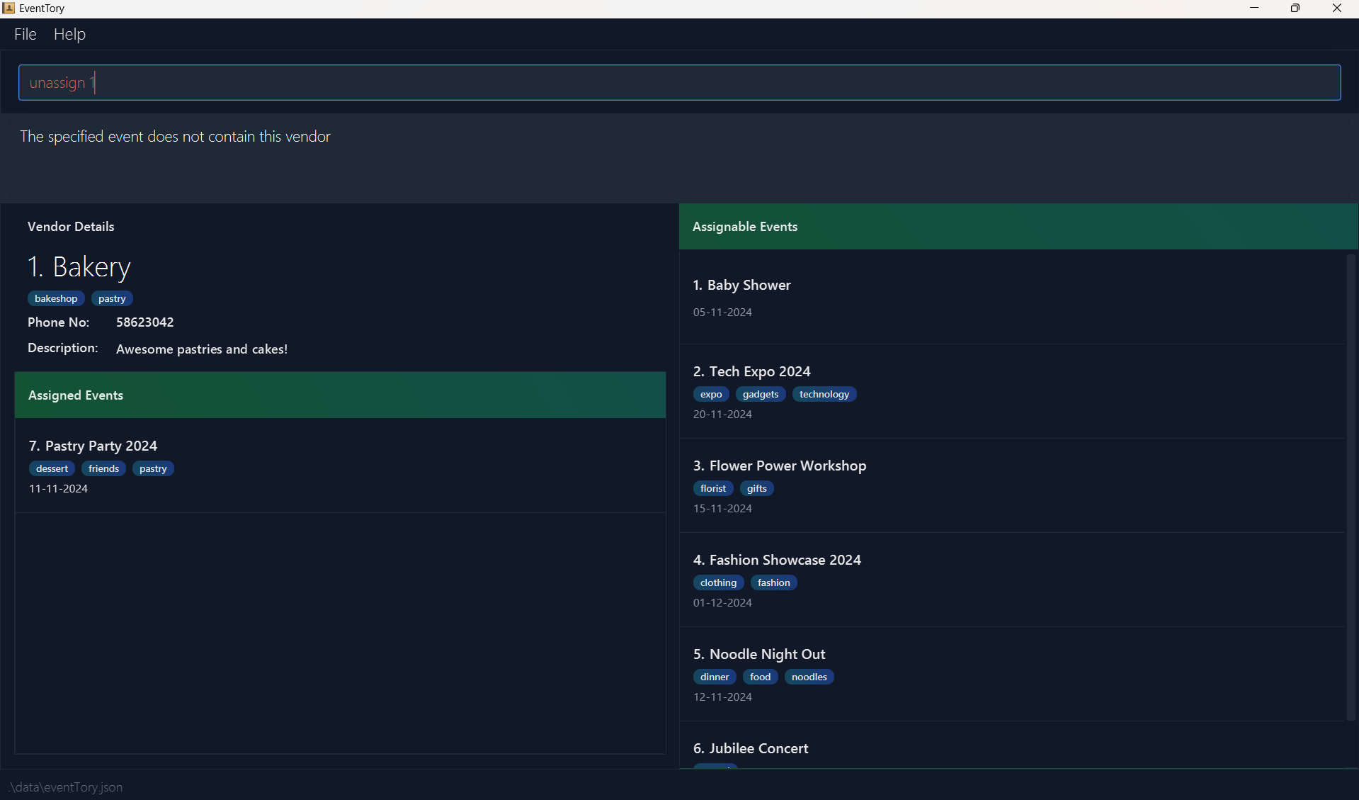 [PE-D][Tester D] Unassign feature does not work as expected for Vendors ...