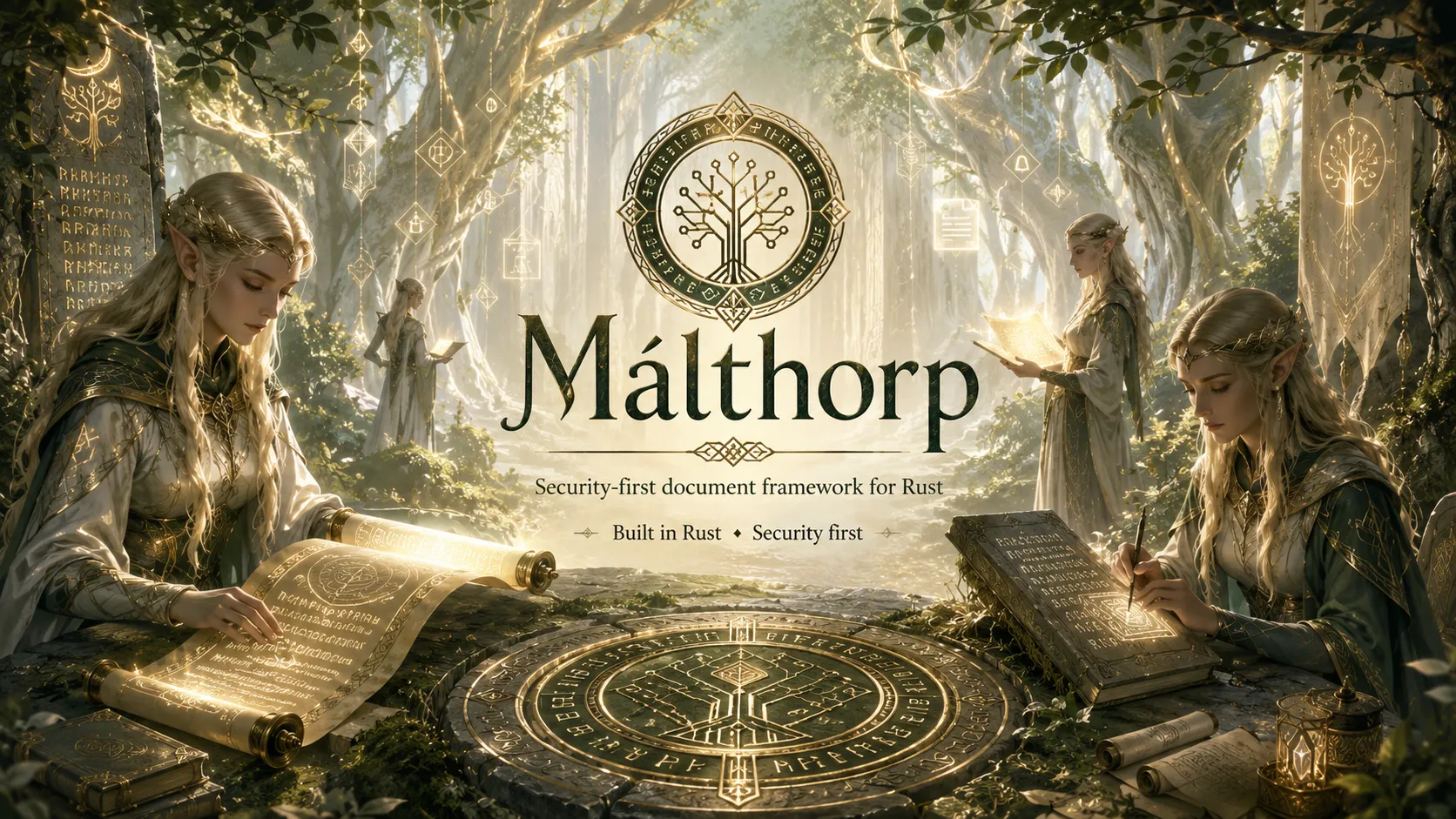 Málthorp Rust document framework overview