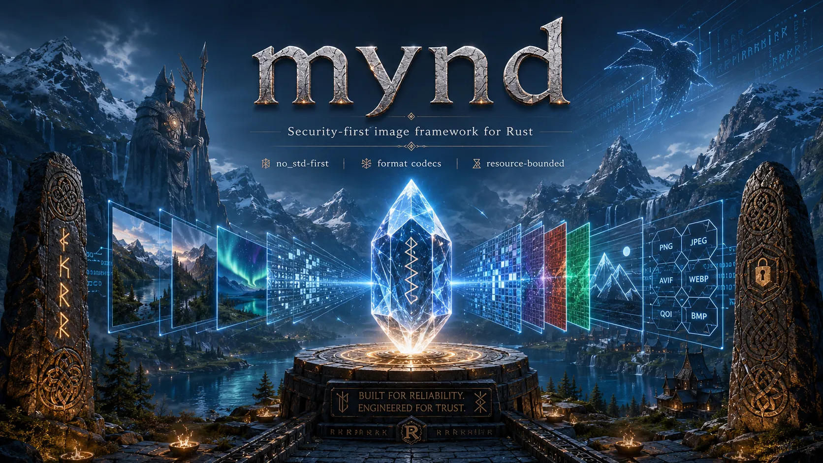 mynd Rust image crate overview