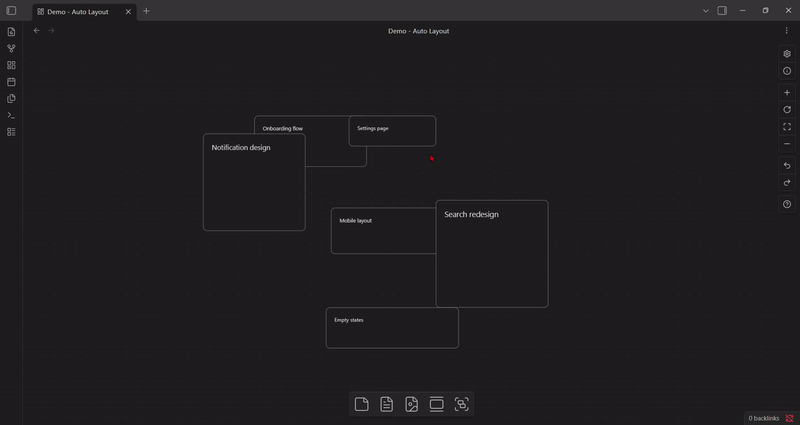Auto-layout demo