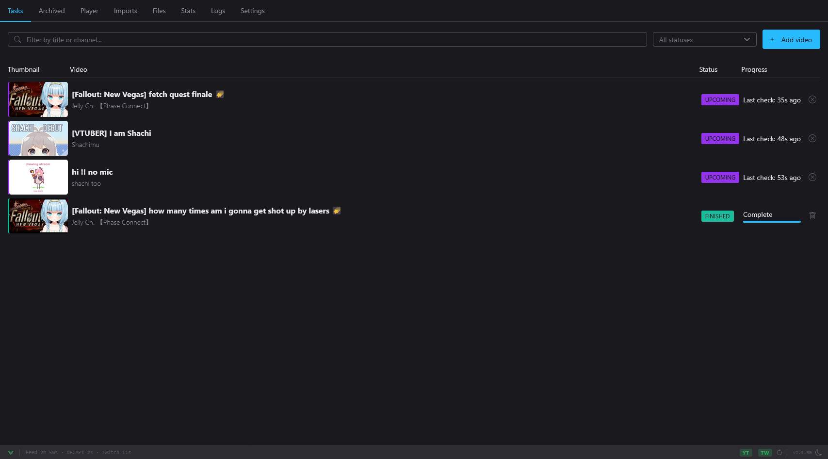 Web Dashboard