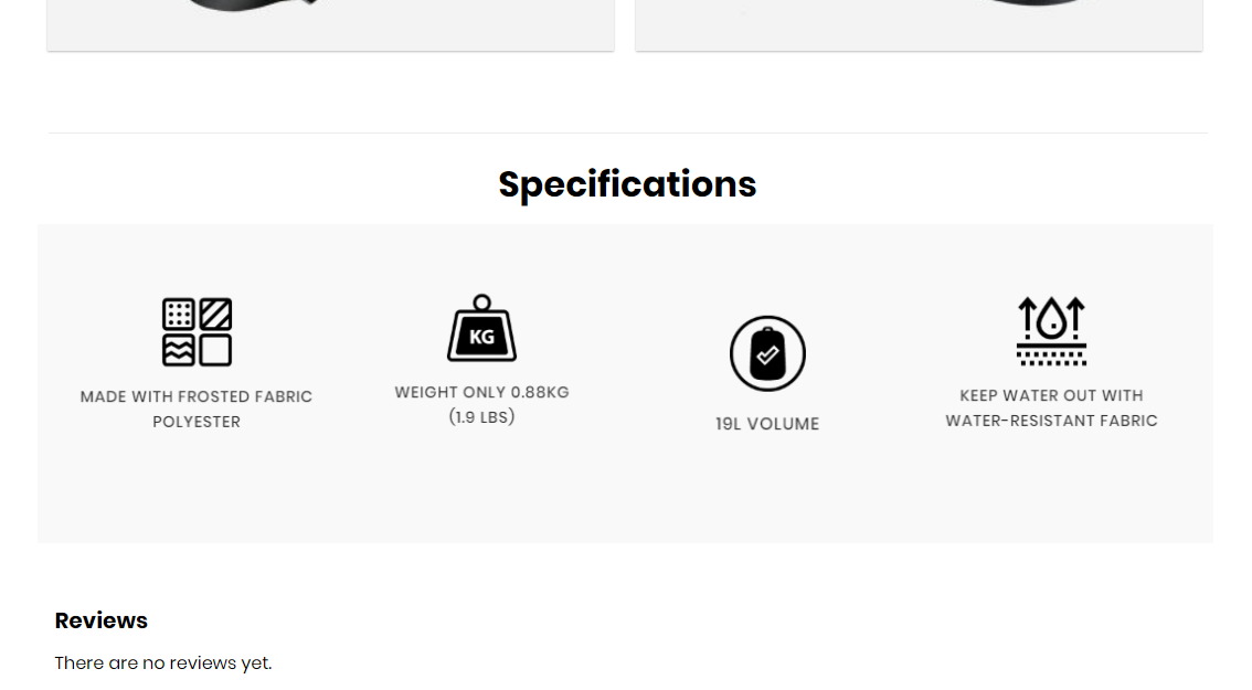 product page