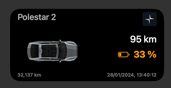 Polestar Medium Widget