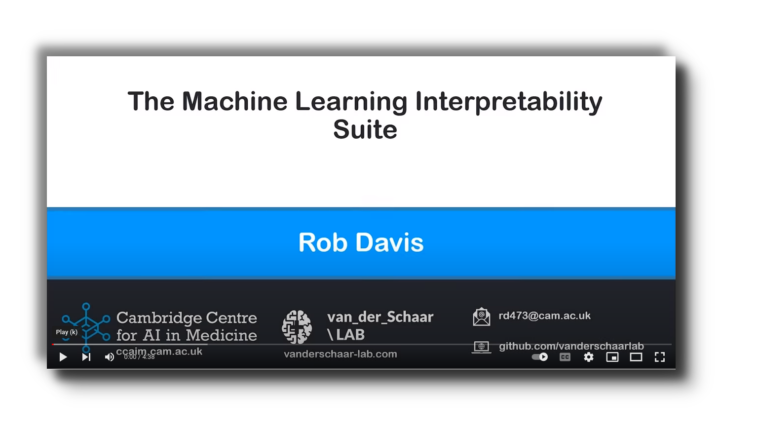 Introduction to the Interpretability Suite