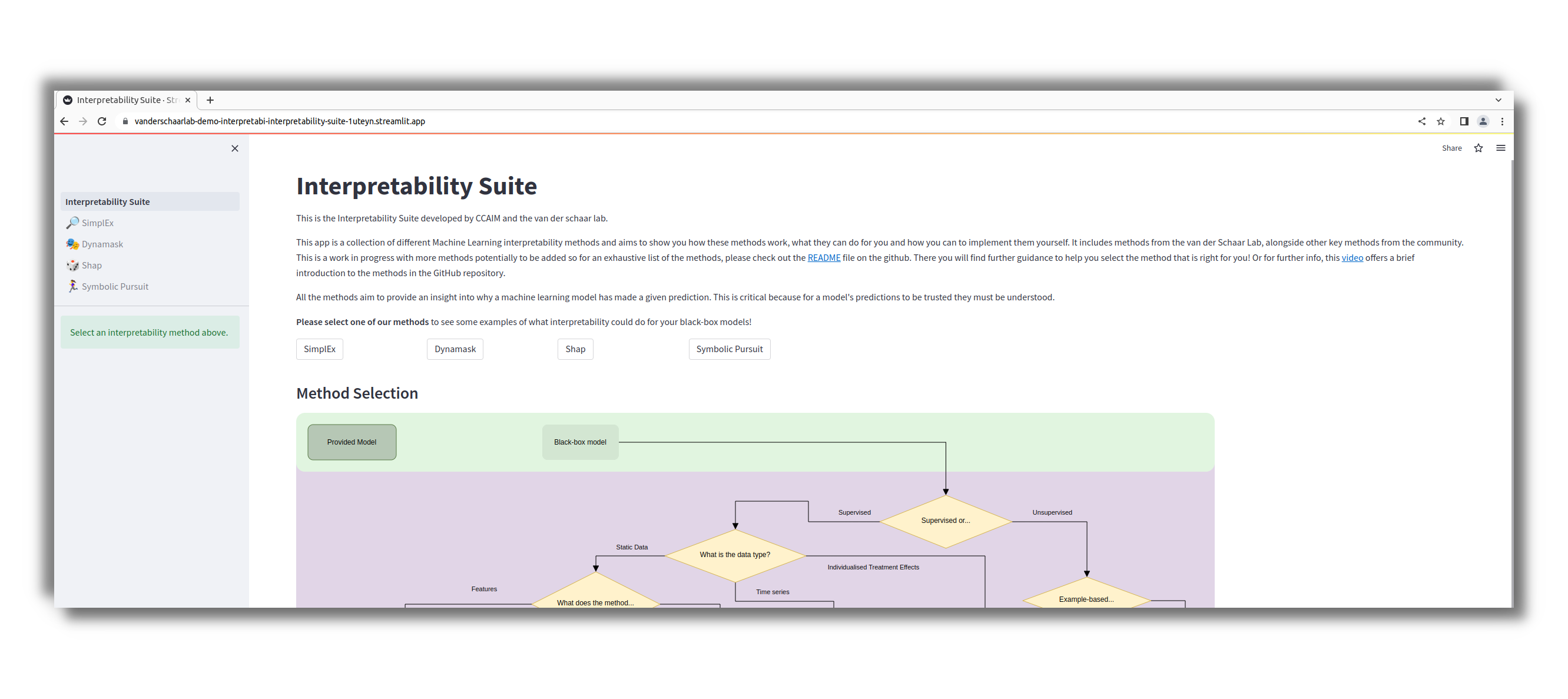 The interpretability Suite