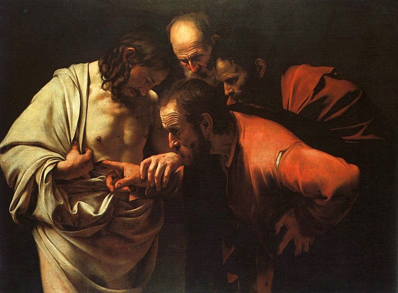 Caravaggio   The Incredulity of Saint Thomas