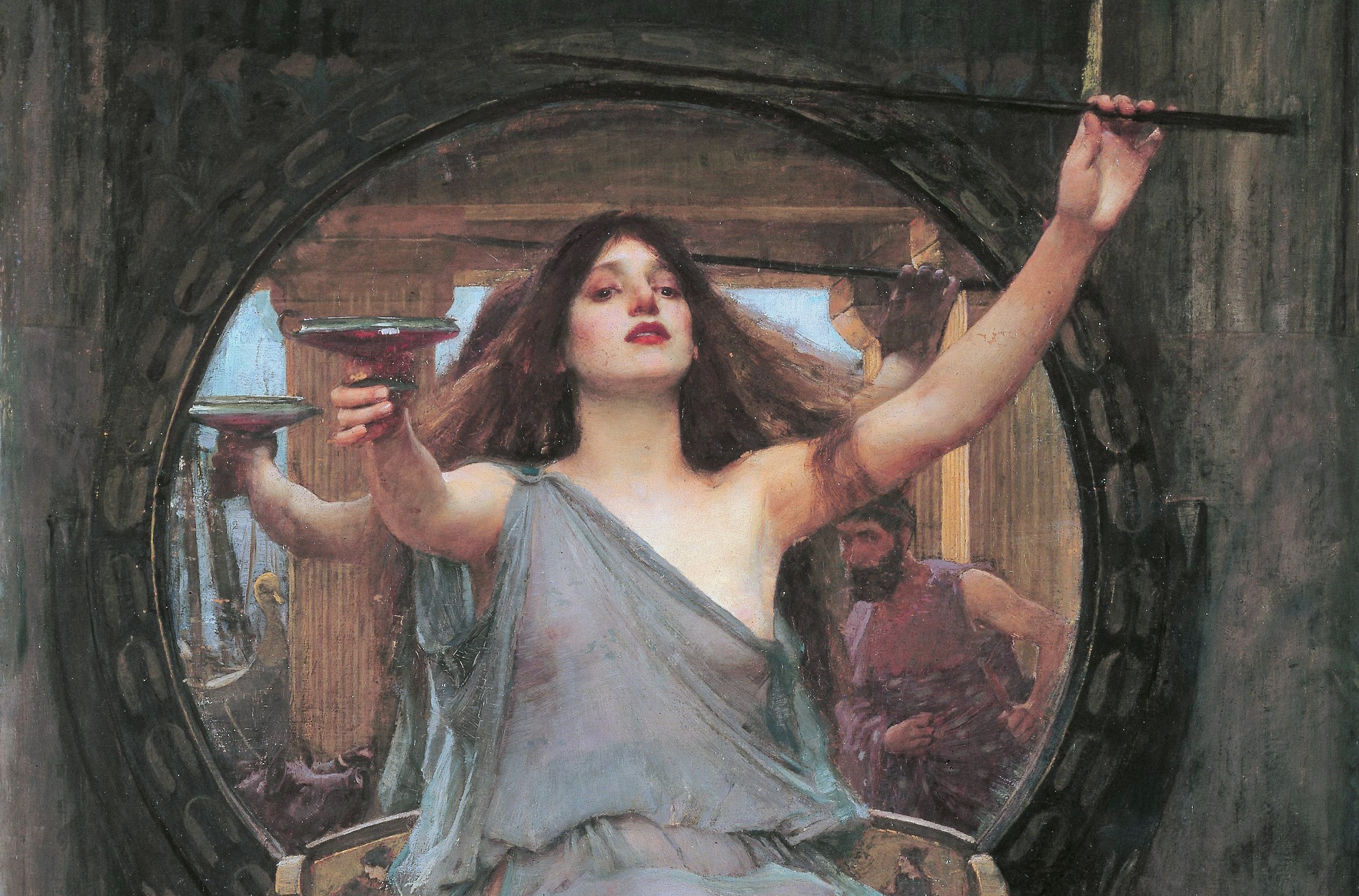 Circe Offering the Cup to Odysseus (2457 x 4023px ed.)