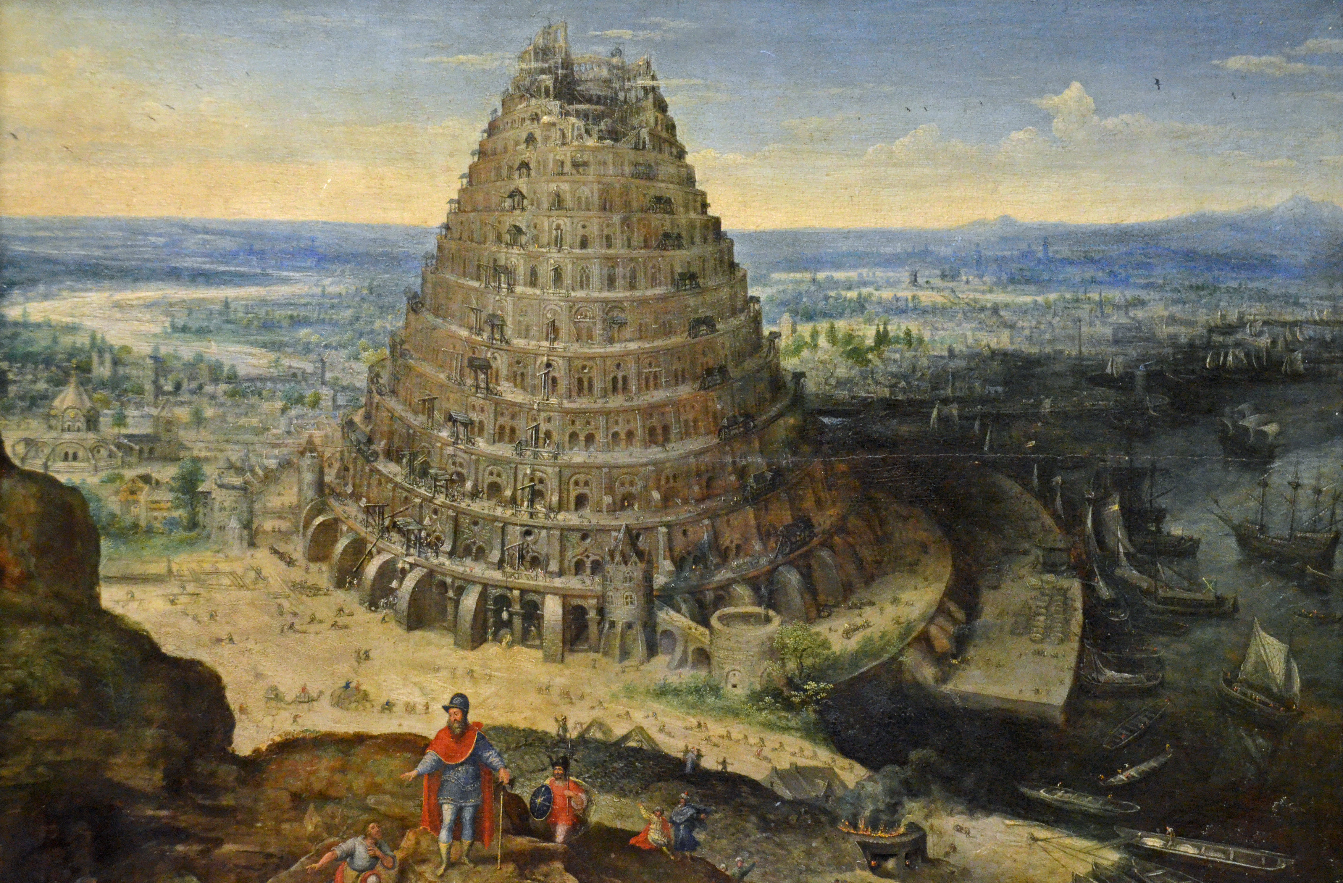 La Tour de Babel, Van Valckenborch, 1594 (1)