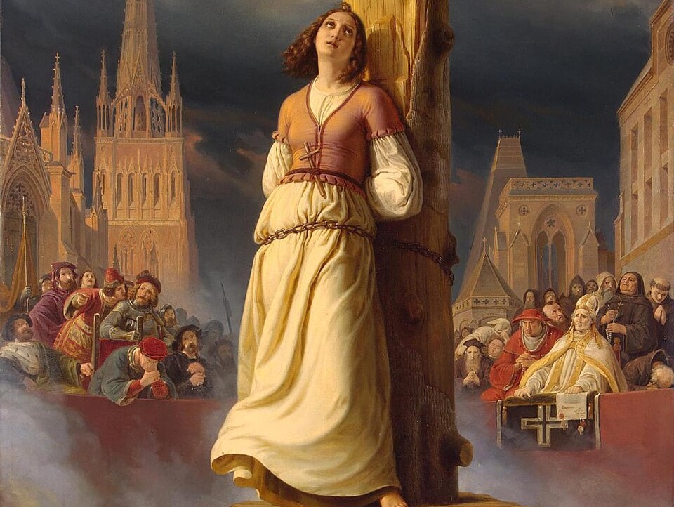 Stilke Hermann Anton   Joan of Arc's Death at the Stake