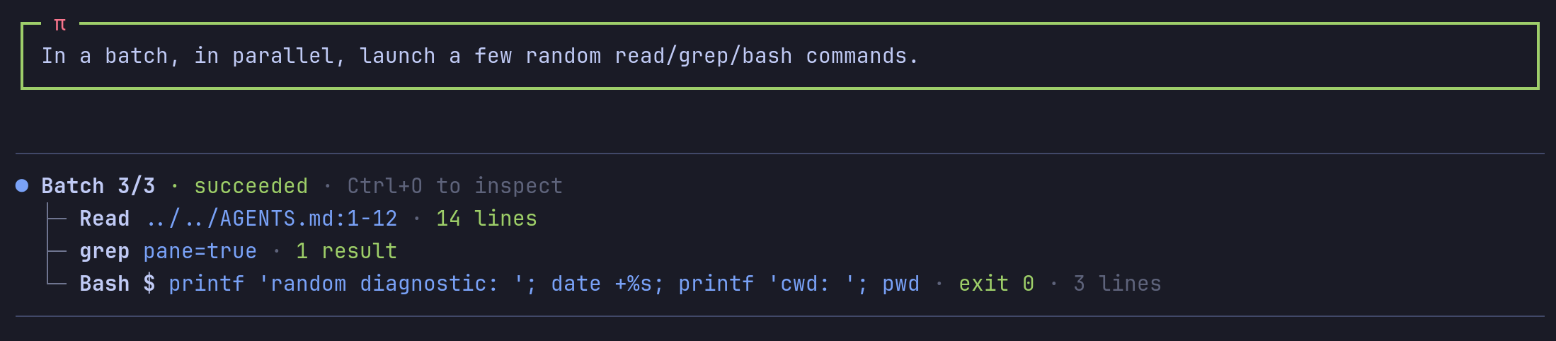 tool_batch composite result with Read/grep/Bash rows