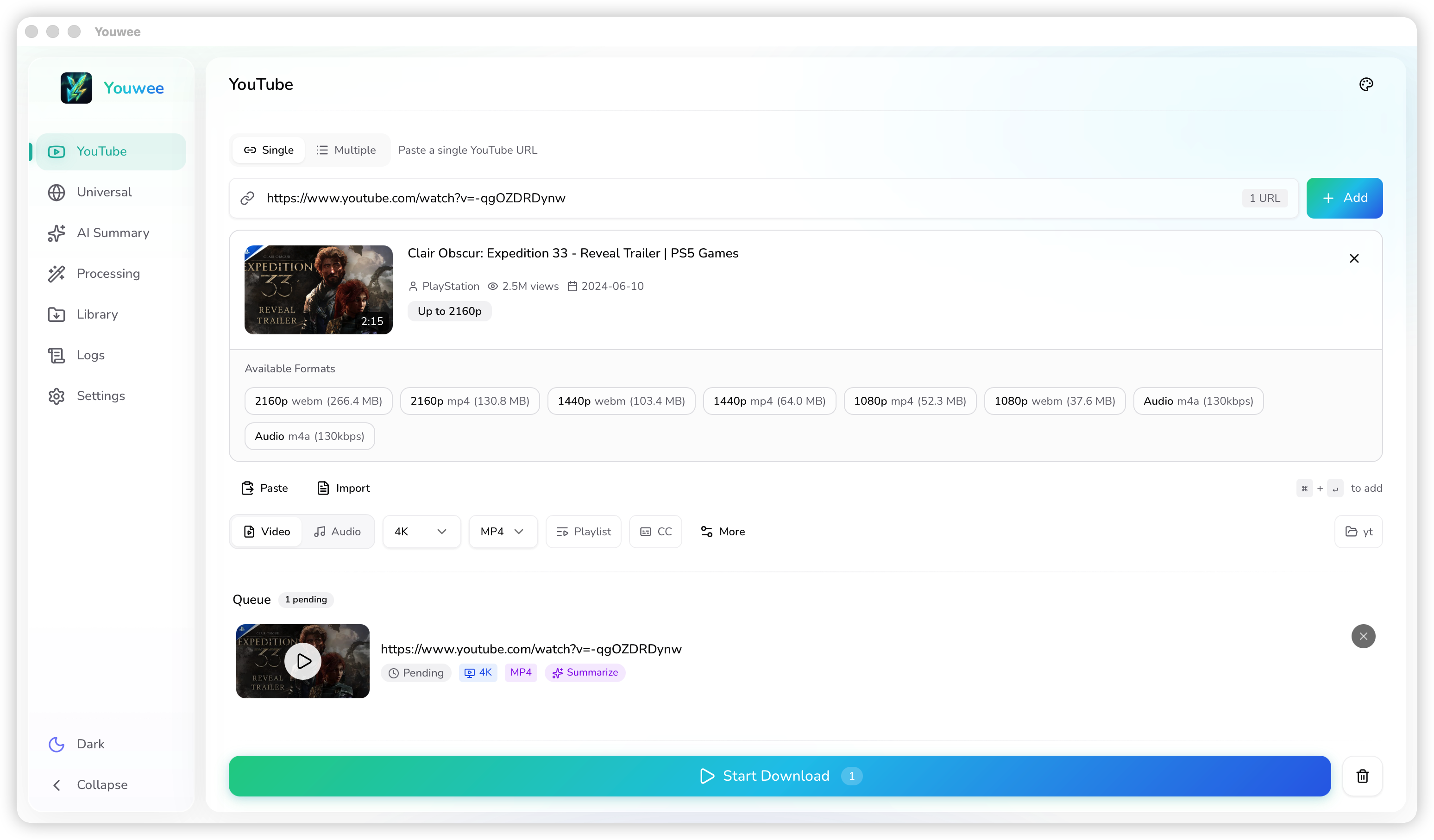 vanloctech/youwee cover
