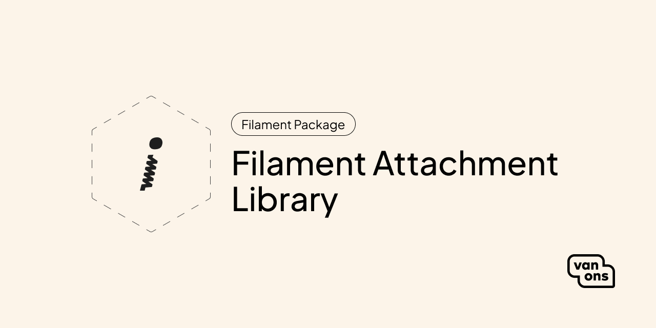 Social card of Filament attachment library