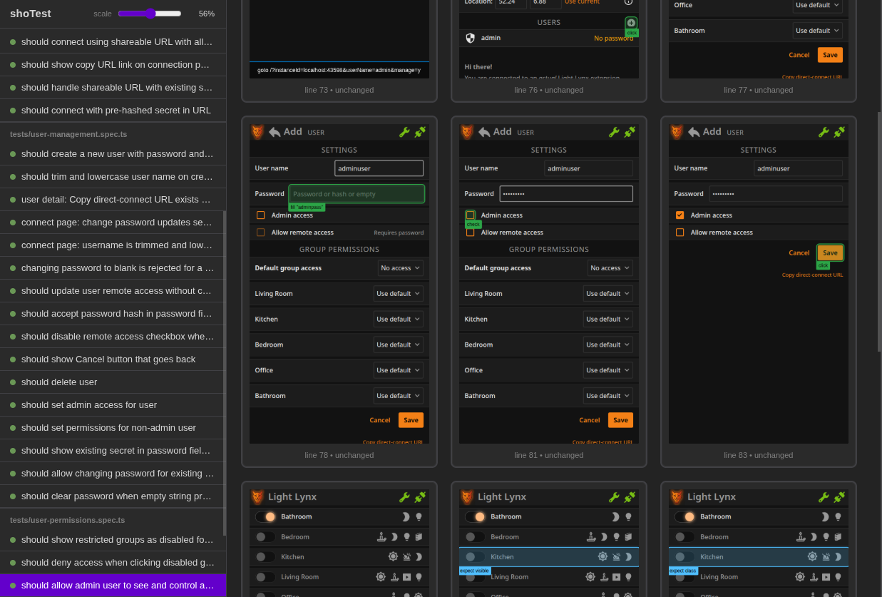 ShoTest review screenshot
