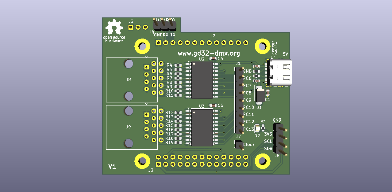 KiCad-GD32F207RG-Pixel-8, from the project README