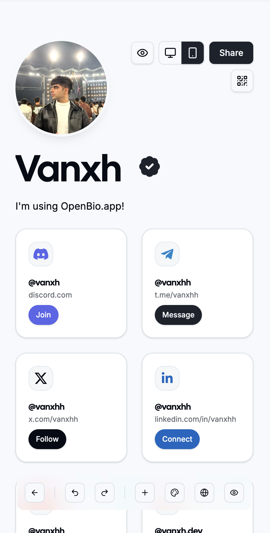 OpenBio example