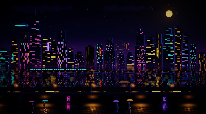 City at night