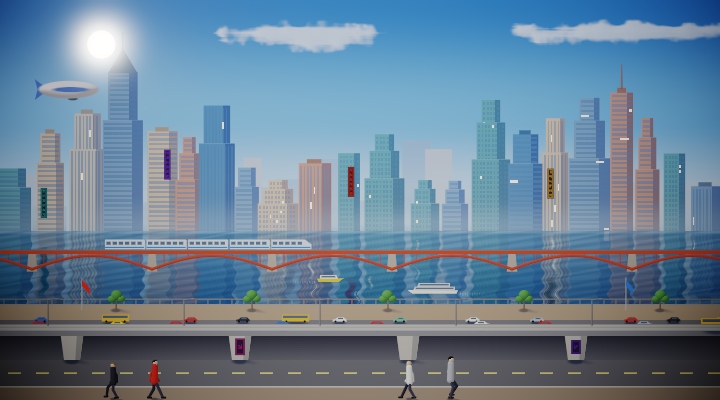 City by day