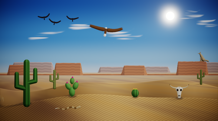 Desert by day