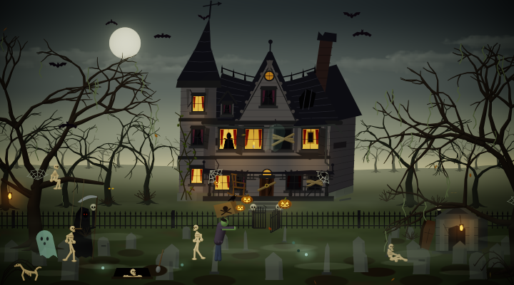 Haunted house by day