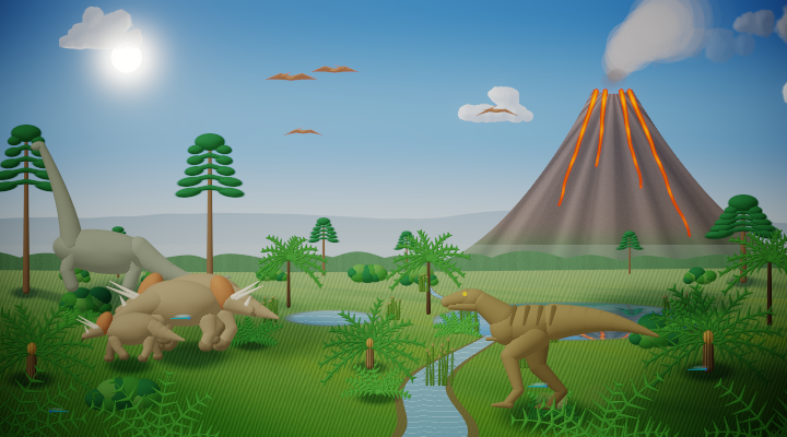 Prehistoric by day