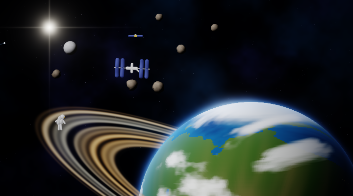 Space by day