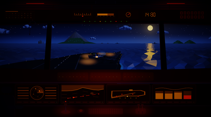 Wings: Bridge at night