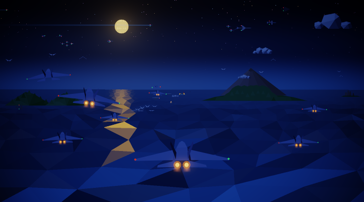 Wings: Flight at night