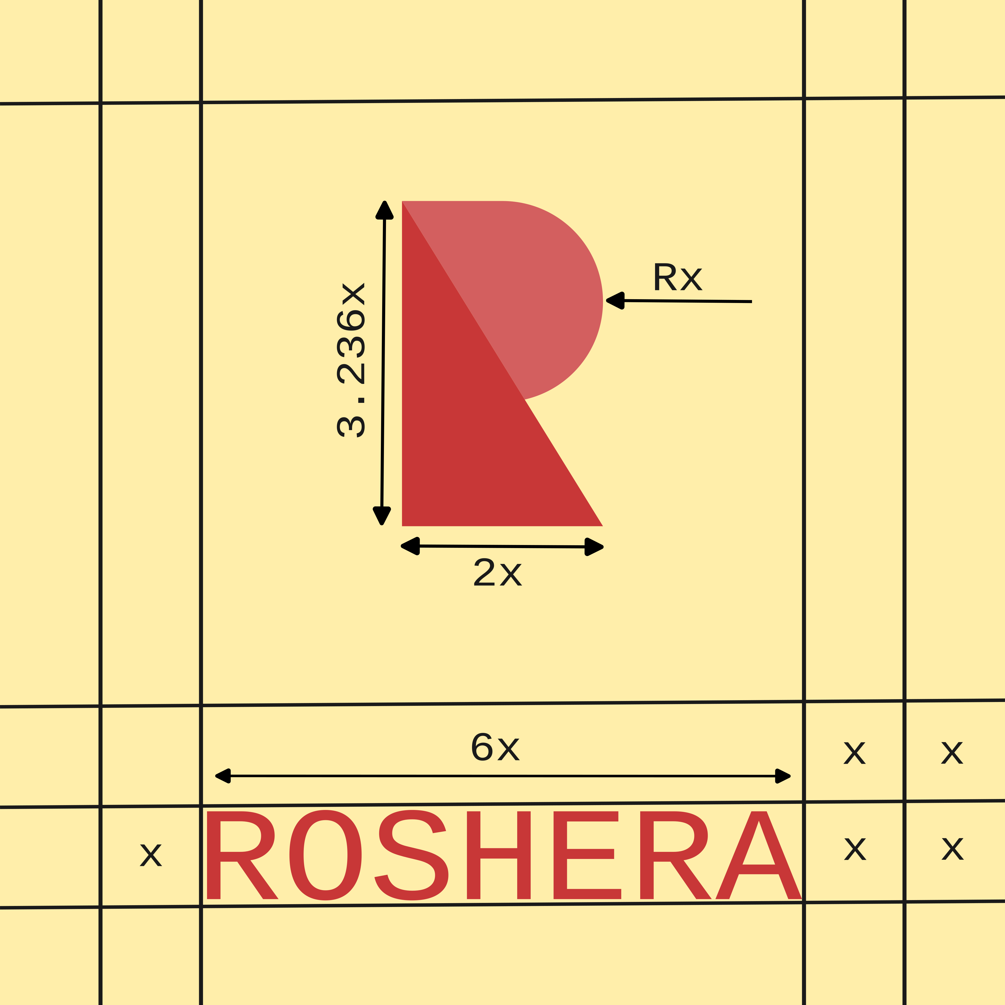 Roshera Logo Dimensions