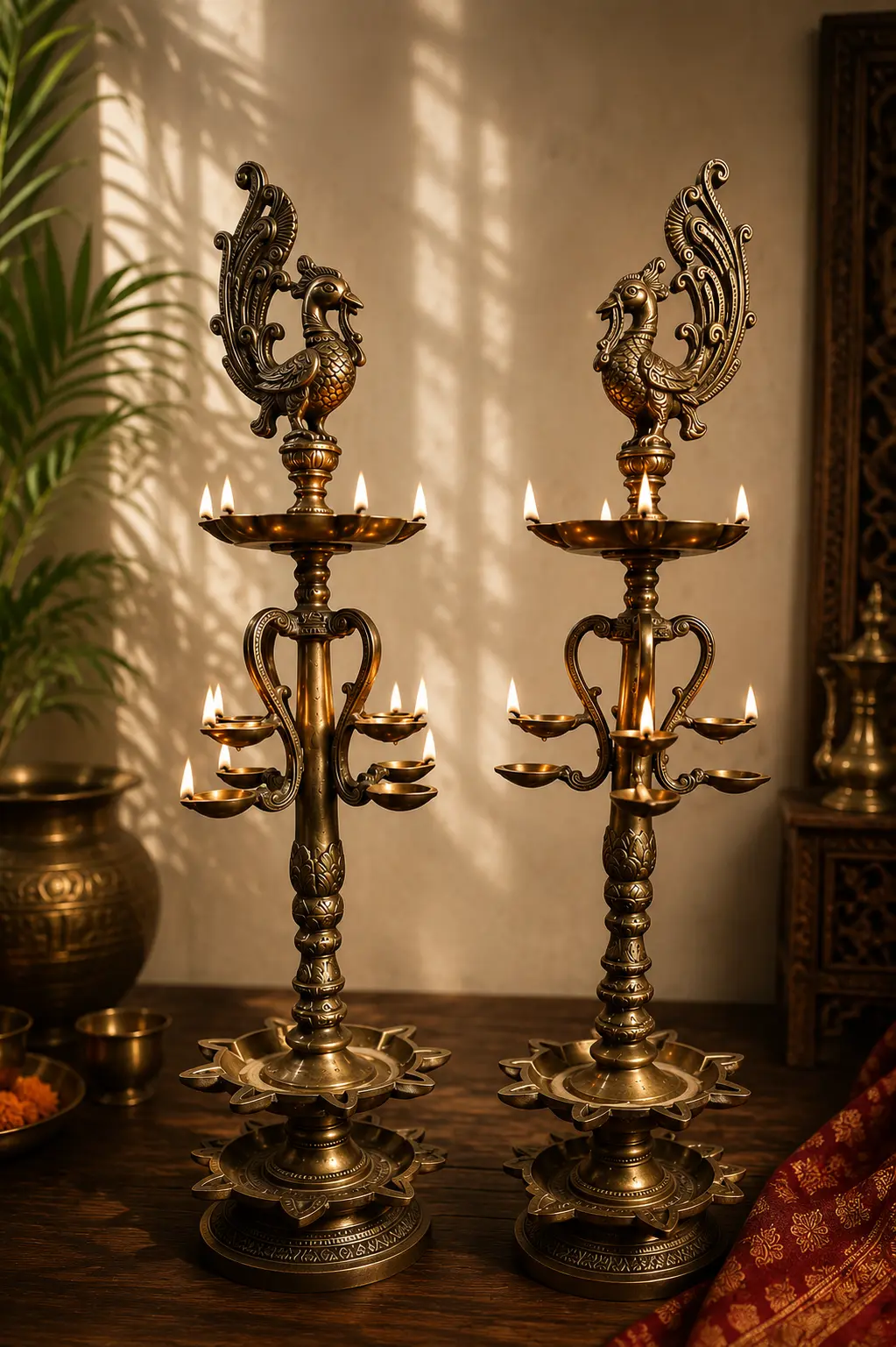 Brass Candle Stand