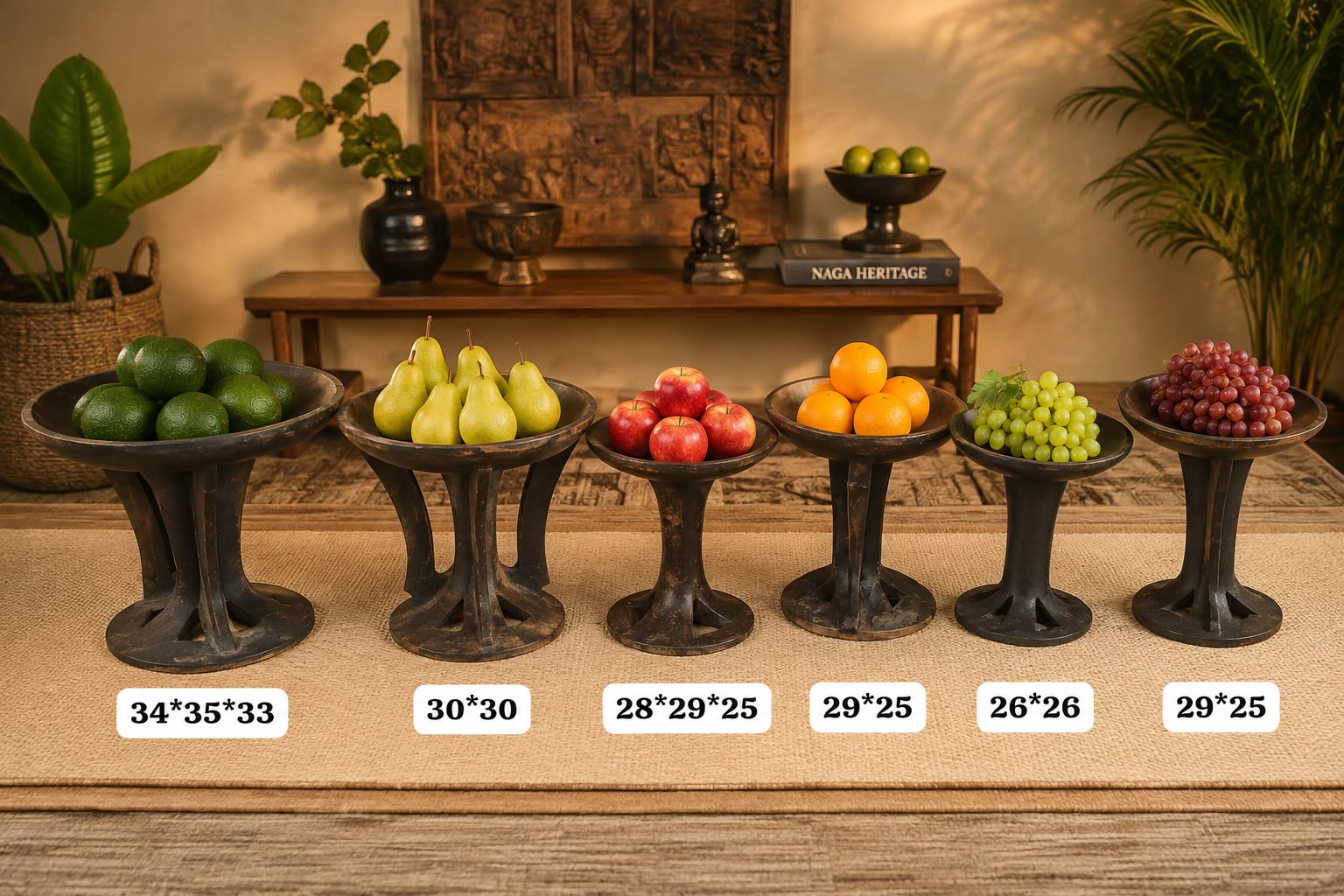 Naga Fruit bowl