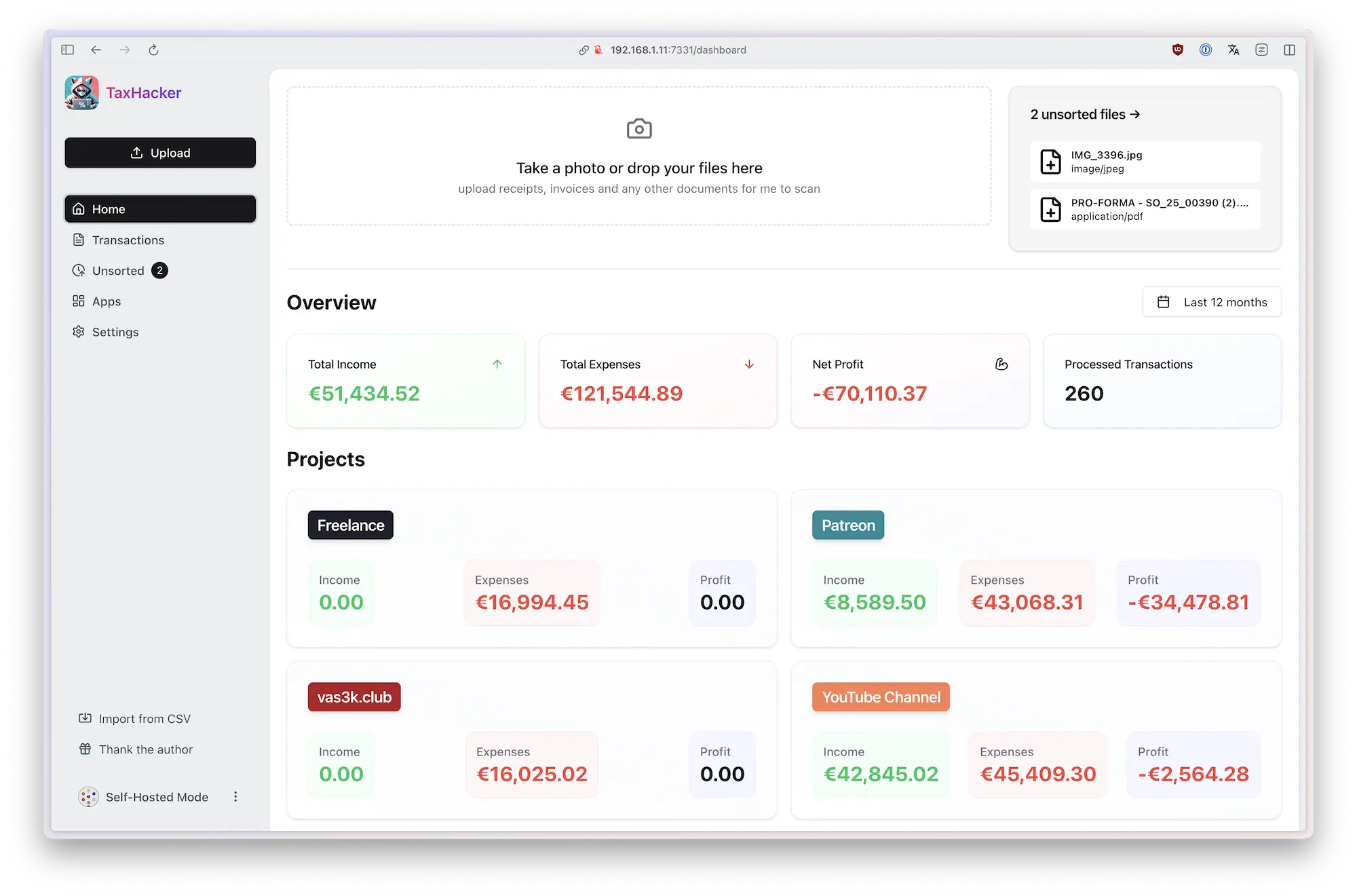 你的私人AI会计助手:一键识别发票、收据,自建本地财务数据库