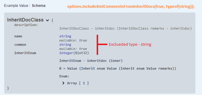 Add xml comments from ingeritdoc