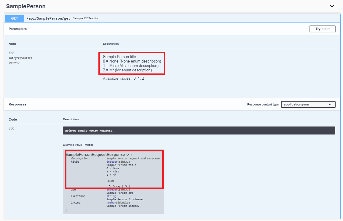 Enum Description in SwaggerUI