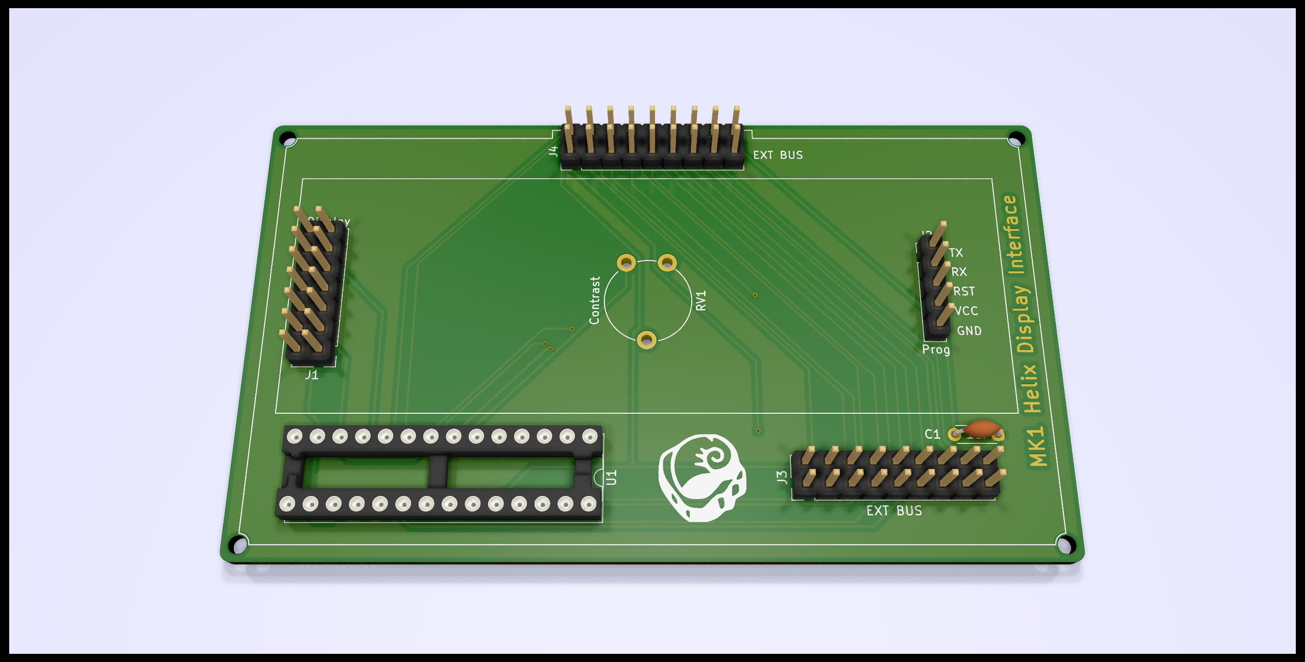 Display interface, from the project README