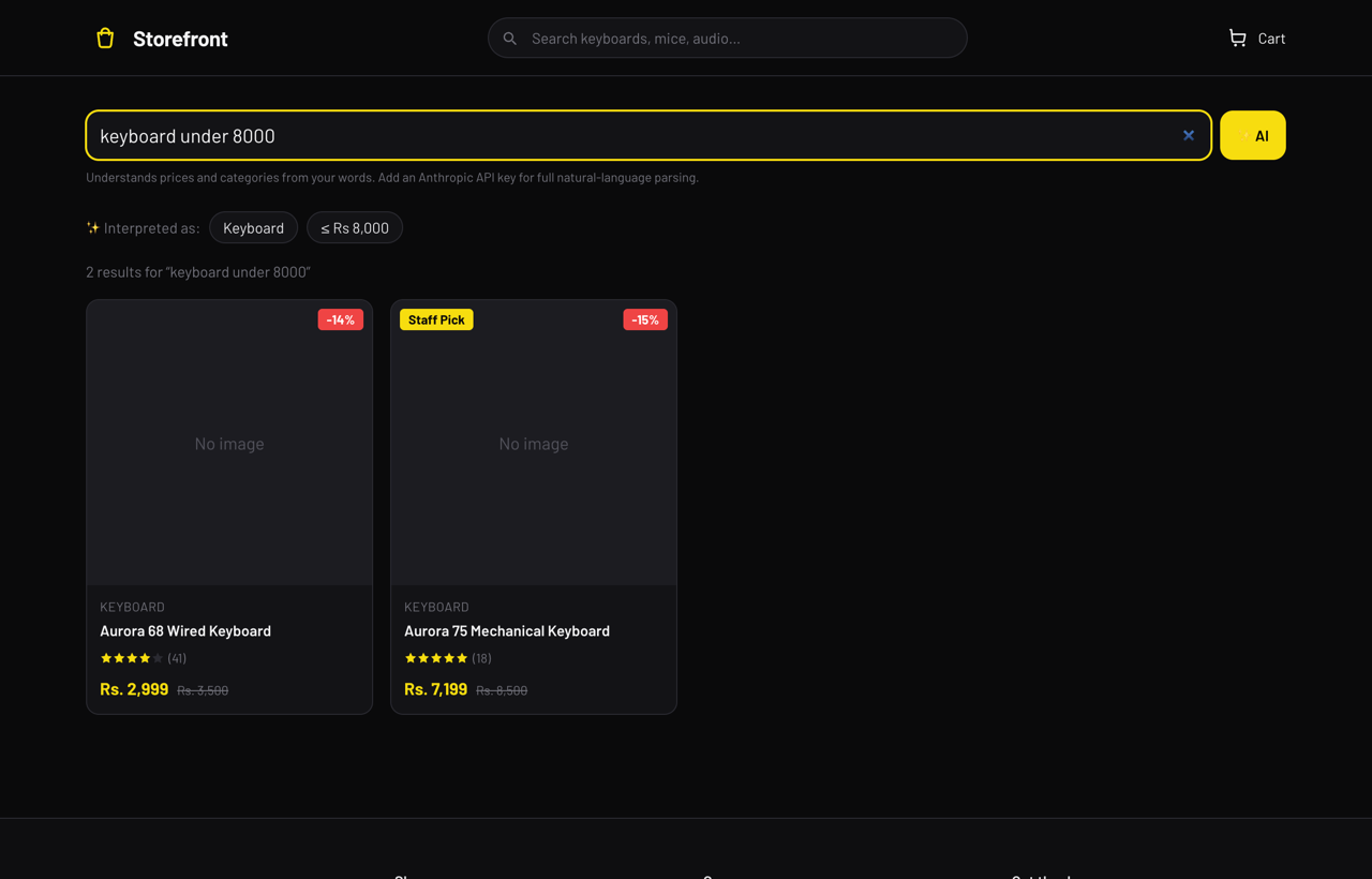 laravel-inertia-storefront 网站模板截图