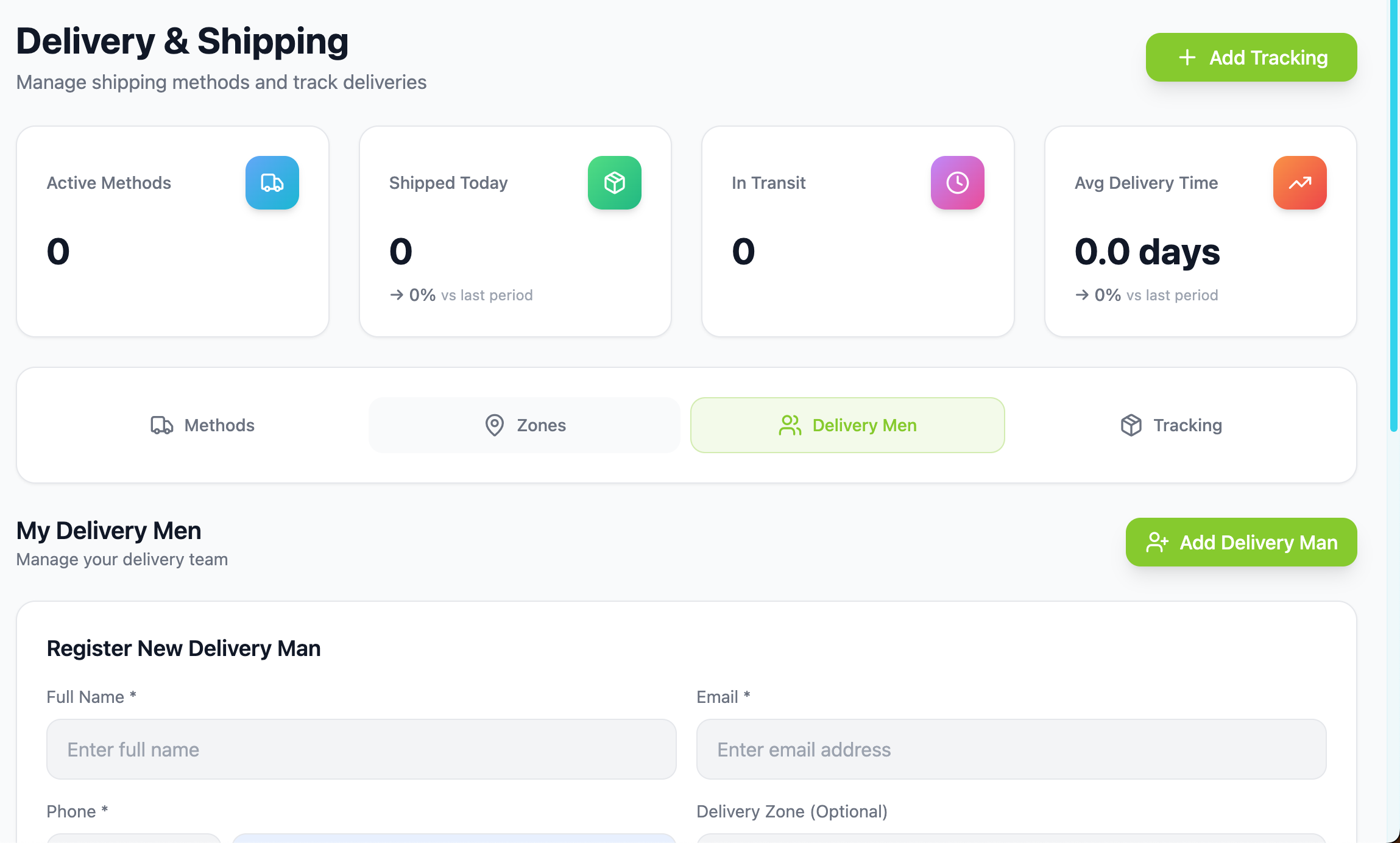 Delivery Management