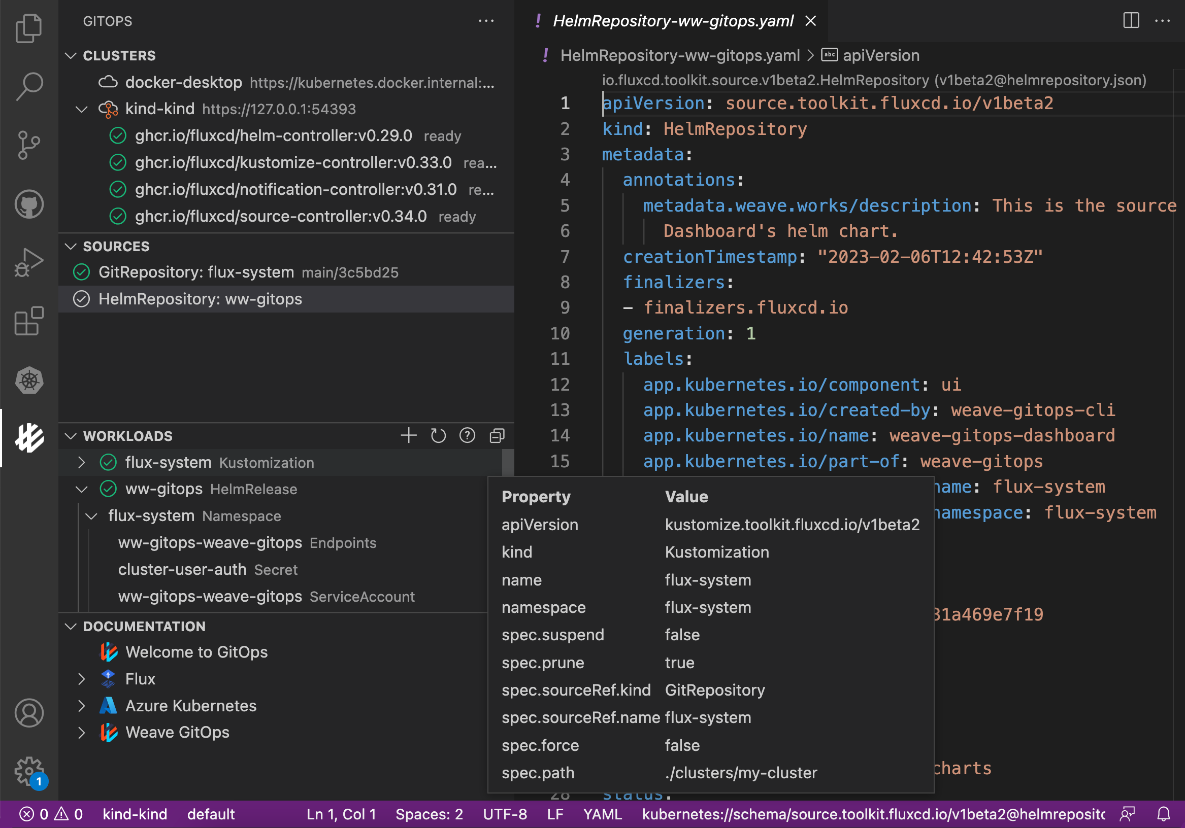 VSCode GitOps Tools