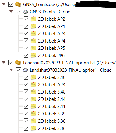 CloudCompare file structure