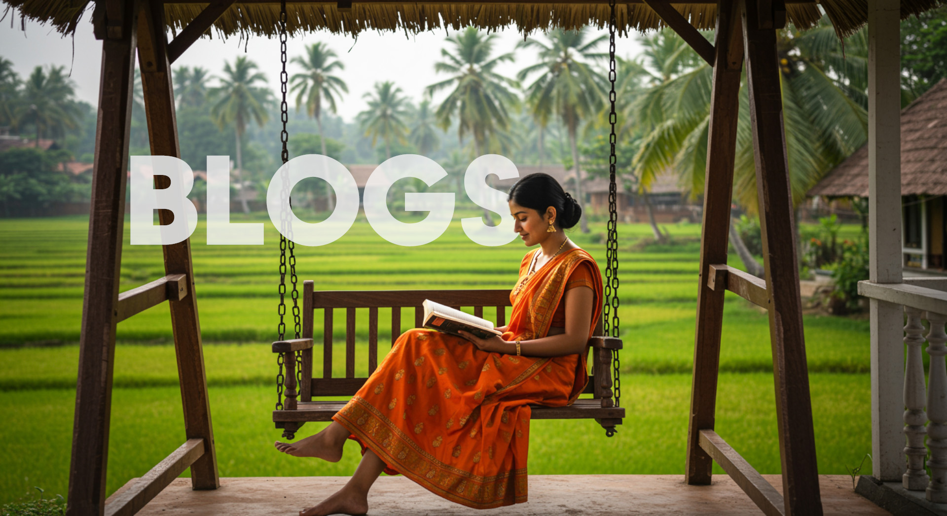 Nature Farmhouse Background