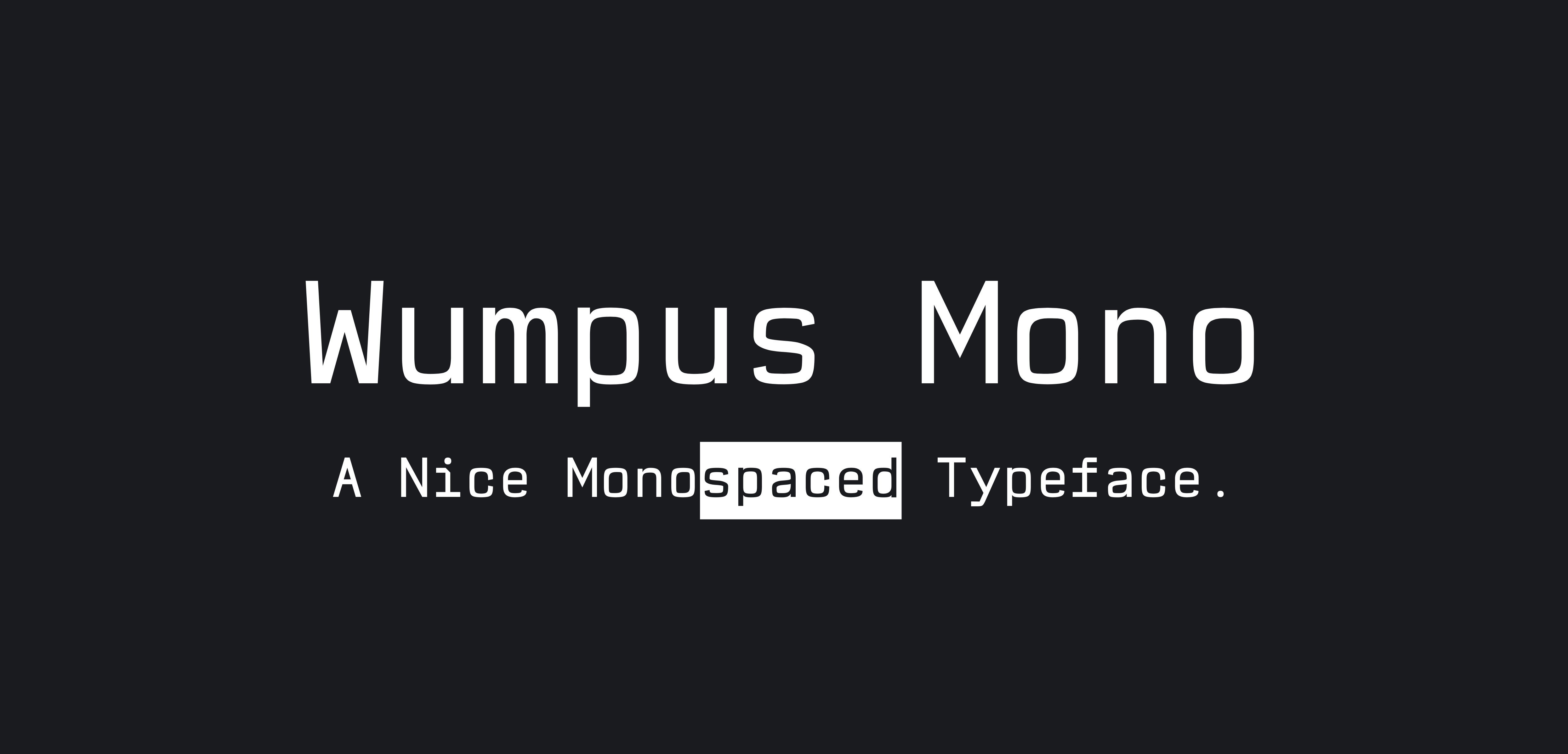Wumpus Mono Logo