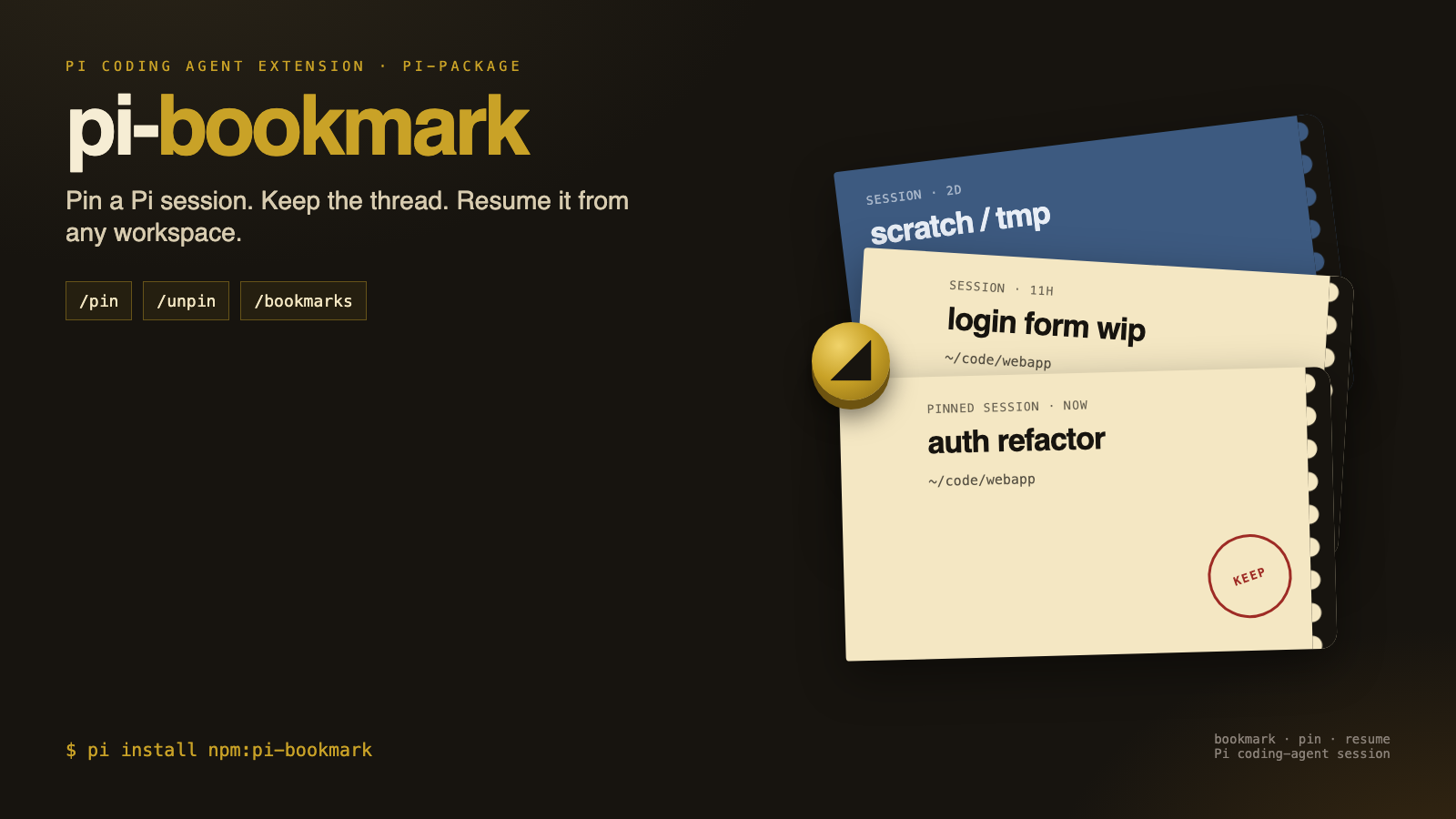 pi-bookmark screenshot 2