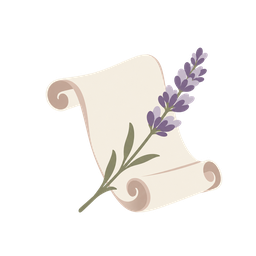 Lavender Parchment Theme logo